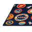 Tapis bleu lavable à la machine-237742256