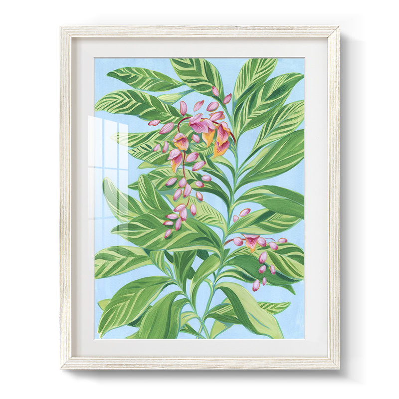 Marbrage sur toile tendue, H 28,5 po x l 20,5 po, Blanc