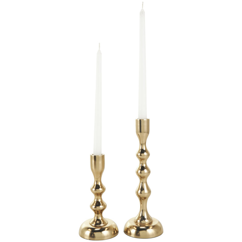 10.05'' H Aluminum Tabletop Pillar, Gold