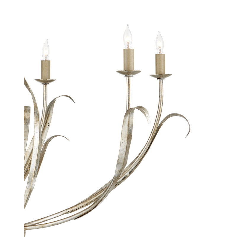 Lustre classique à 6 lumières de style bougie Menefee