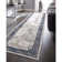 Kampen Abstract Modern Glam Blue Area Rug