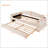 Upholstered Daybed With Storage Armrests-498204426