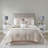 Luxurious King Bedding Sets, Polyester Blush Elegance For Home