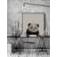 Huggable Panda - Floater Frame Print on Canvas-1103103247