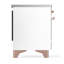 Cuisinière à induction 40 pouces avec 6 éléments à induction en blanc Majestic III Series (garniture cuivre)-124828844-124828852