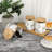 Set Of 3 Canisters Set For Sugar Coffee Tea With Airtight Lid, Ceramic Storage Containers Sets White Storage Pots With Tray Storage Jar Decorative Canisters Sets For For Kitchen Counter