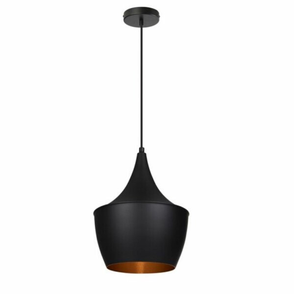 George Oliver Doney 1 - Light Black Single Pendant | Wayfair