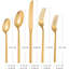 Premium Stainless Steel Flatware Set With Hexagon Handle, 30-Piece Cutlery Set For Home Kitchen, Daily Use, And Formal Occasions