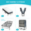 Lit d'invité pliant avec matelas