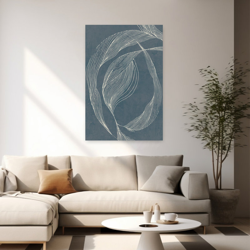 Art contemporain abstrait contemporain, H 60 po x l 40 po