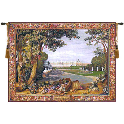 Versailles Promenade European Tapestry Wall Hanging