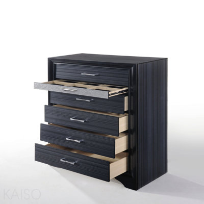 Black Finish Chest
