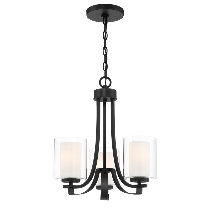 3 - Light Dimmable Empire Chandelier