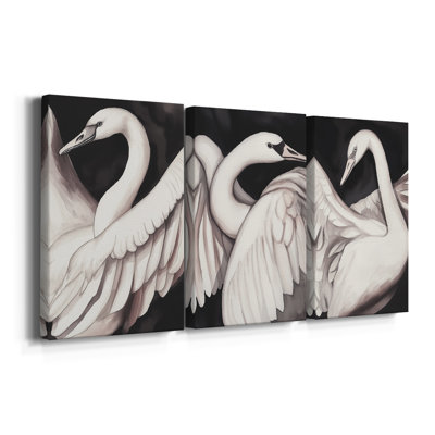 ANIMALS Series CCCXLI  -Custom Wrapped Gallery Canvas - 3 Pieces