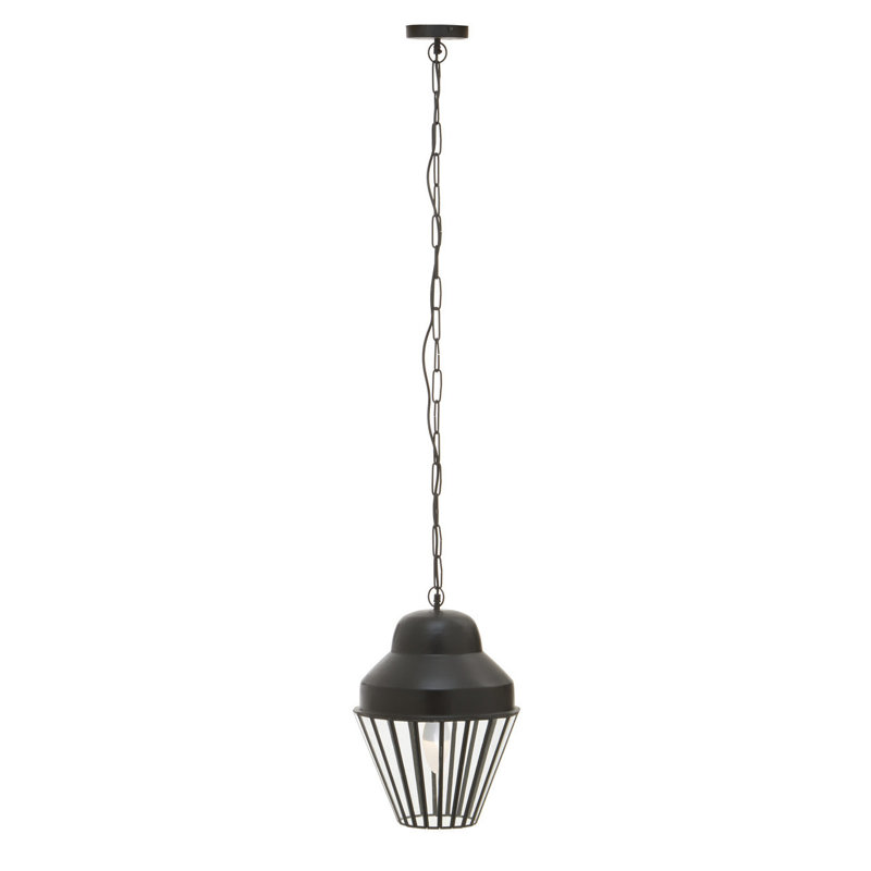 Mcclain 1 - Light Black Lantern Pendant