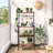 Kitchen Bakers Rack 4 Tiers Coffee Bar Station with Storage