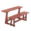 Table de pique-nique convertible 2-en-1