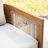 Brewsty Acacia Wood Patio Sofa With Cushions