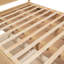 Lit plateforme en bois avec rangement 2 tiroirs sous le lit-130429122