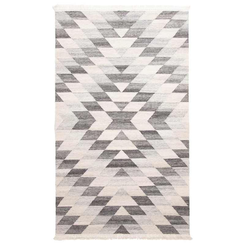Kilim gris Ankara 4 pi 10 po x 8 pi 2 po