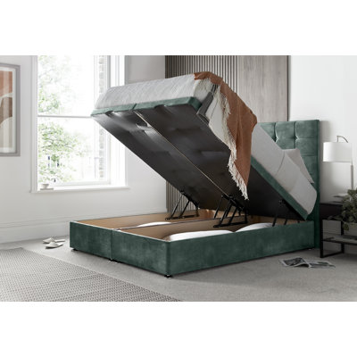 Florida Conistan Divan Ottoman with Floor Standing Headboard 