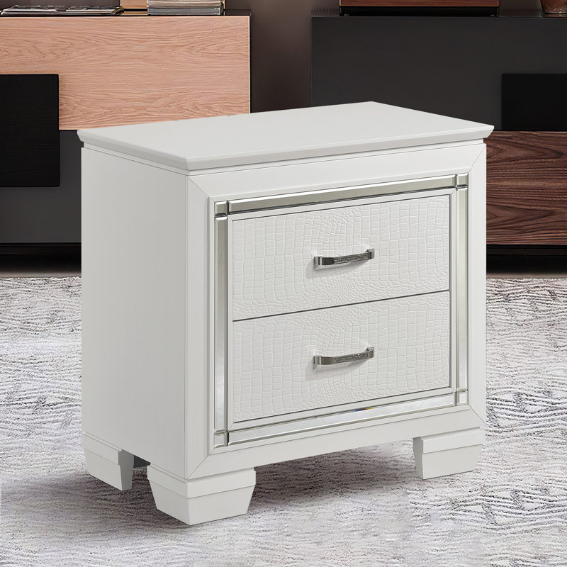 Oscar 28'' W Nightstand, White