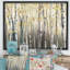 «Golden Birch Forest I», reproduction sur toile encadrée-48413291-48413295