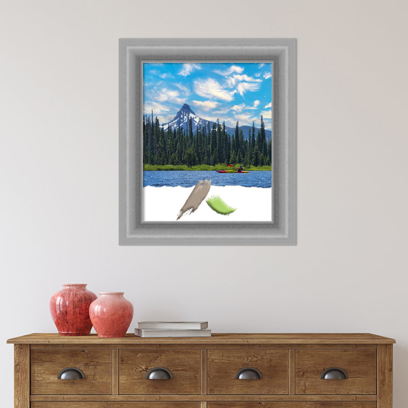 Derba Grey Picture Frame, 28" x 24"