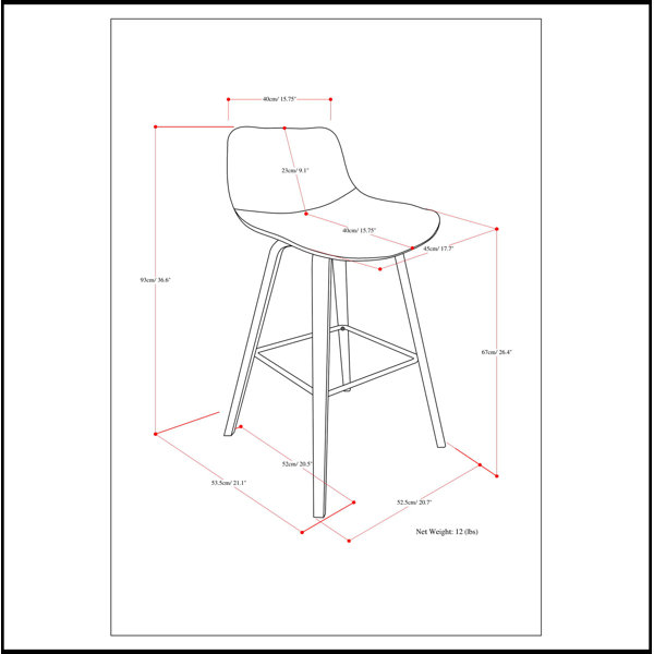 Dimensions du produit
