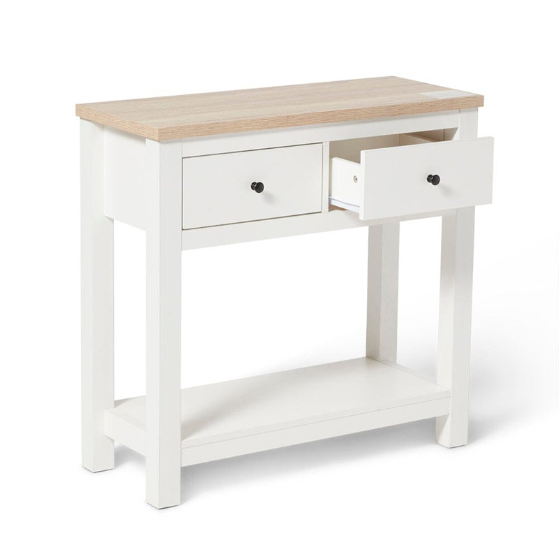 Maryhannah Console Table, White