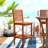 Treyton Eucalyptus Outdoor 32'' Bar Stool