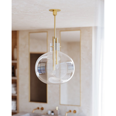 Grand luminaire suspendu 3 lumières Hempstead