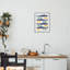 Poisson, citron, olives, estampe numérique, design par Bex Morley Design-117383650-117383651