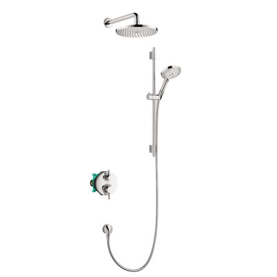 Raindance Thermostatic Complete Shower System with Rough-in Valve