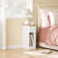 20cm W Engineered Wood Bedside Table