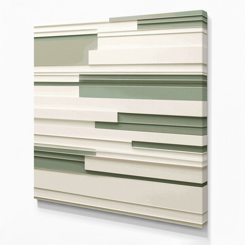 Minimalisme, art mural beige sur toile 82, H 8 po x l 8 po