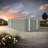 Durable Outdoor Storage Shed With Triple Hinged Doors – Heavy-Duty Colored Steel Panels (0.25Mm) – Weatherproof, Scratch-Resistant & Modern Garden Storage Or Backyard-111367459