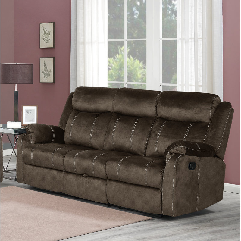 Affleck Upholstered 80'' Reclining Sofa