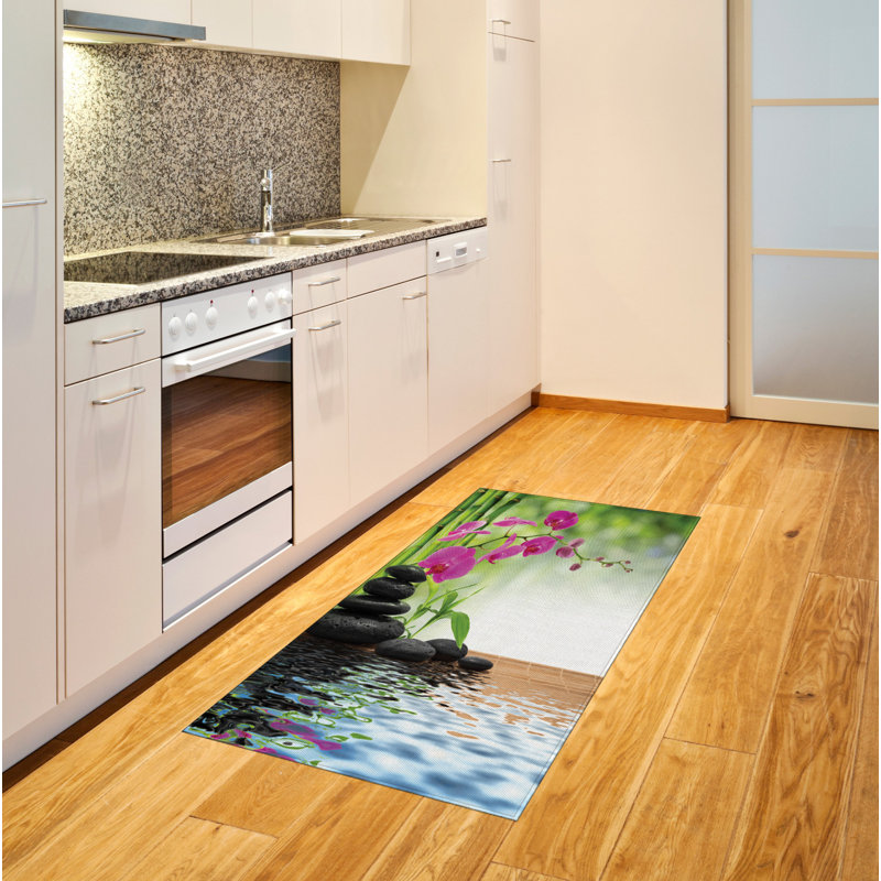 Orchid High Density Long Fiber Poly Threads Decorative Area Rug Carpet, Rectangle 2'7" x 5'