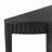 Sunny Half-Moon Wooden Console Table With Open Shelf
