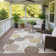 Machine Washable Indoor/Outdoor Bourkelands ACN2353 Casual Rug