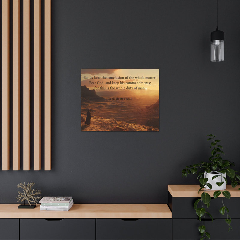 No Frame Print on Canvas, 27.9cm H x 35.6cm W