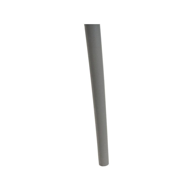 Athanasius 42cm H Stacking Side Chair in Grey, Grey