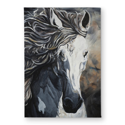 Front wild horse indoor outdoor door mat | Home decor