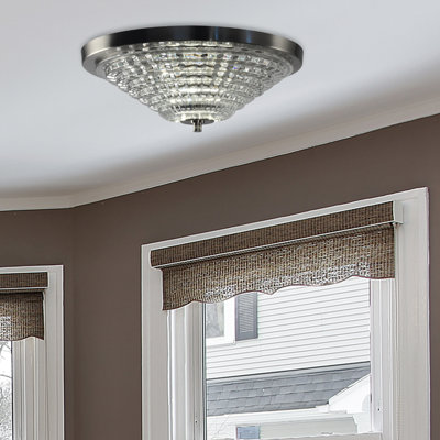 Wendy Crystal Flush Mount