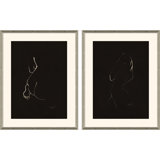 Conceal I & II Giclee Print by Yuki Osada