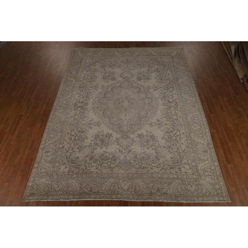 Tapis traditionnel en laine fait à la main 10 x 12