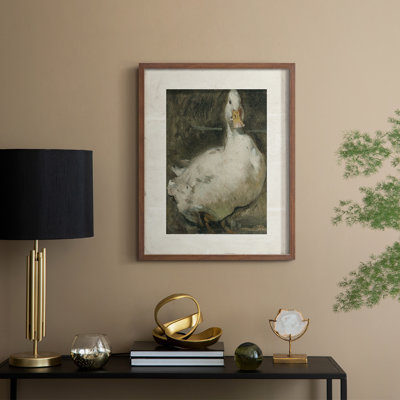 Vintage Animal Print LXVI Framed Print - Solid Wood