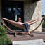 Hamac double avec support arqué en pin massif Holyoke Vivere - Offert en tissu Sunbrella ou en coton-1366963566-1349701295