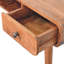 Bureau d'écriture courbé